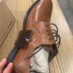 Men's Brown Leather Dress Shoes